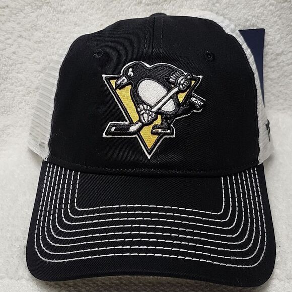 Fanatics Pittsburgh Penguins Trucker Snapback Hat - New - Picture 1 of 10